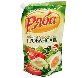 Майонез Ряба Классический Провансаль 50,5% 630гр