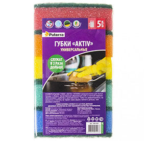 Губки Aktiv Paterra 5шт