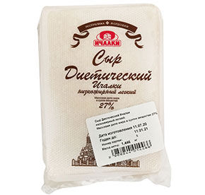 Сыр Диетический 27 % Ичалки