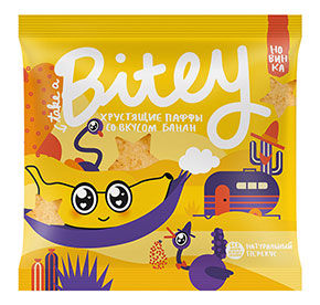 Паффы BITEY Банан м/у 20гр