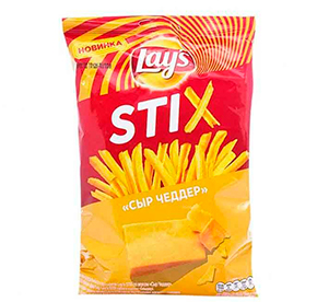 Чипсы стикс Lay's Чеддер 65гр
