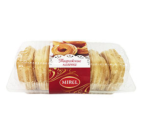 Пирожное Творожные колечки Мирэль 210гр