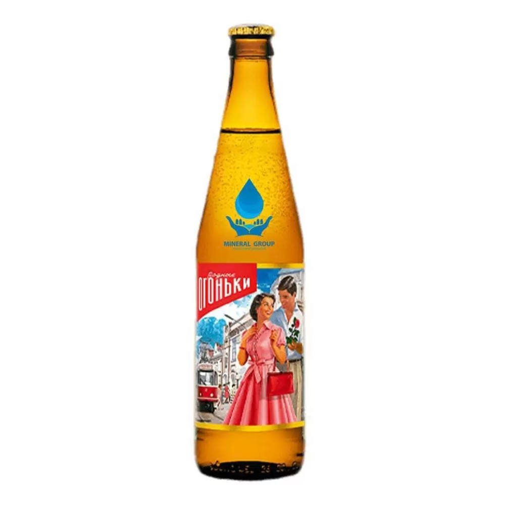 Сладкий газированный напиток Родные Огоньки 045 стекло 80₽