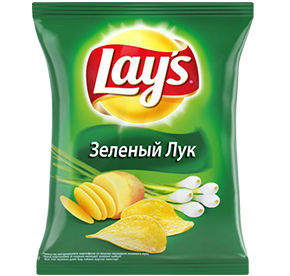 Чипсы картофельные LAYS Зеленный лук 40гр