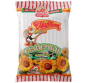 Семечки соленые белые  100гр