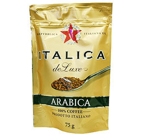 Кофе Italica deLuxe растворимый 75гр