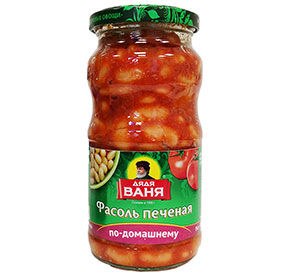 Фасоль ДядяВаня печеная по-домашнему сб 480гр 259₽