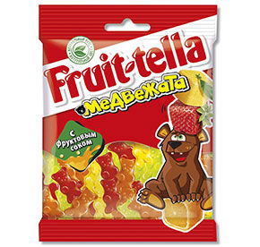 Жевательный мармелад Fruittella Медвежата 70гр