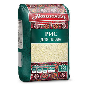 Рис Для Плова Националь 900г м/уп