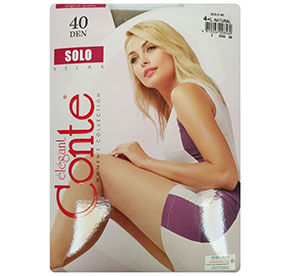 Колготки женские CE SOLO 40, р.4, natural