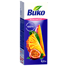 Нектар 0,2л Вико Мультифрукт 1/24