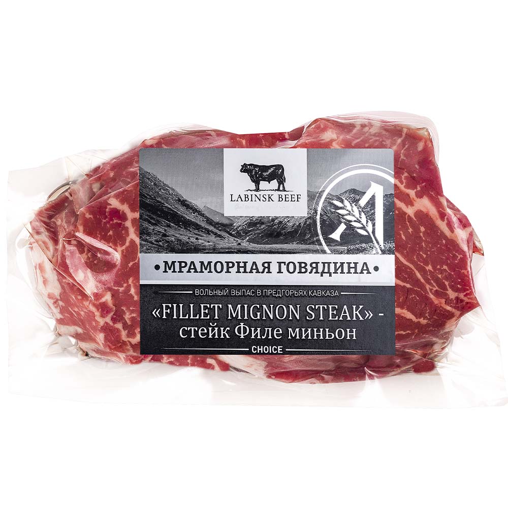 Стейк филе Миньон Choice Labinsk Beef 3800₽