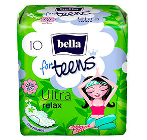 Прокладки гигиенические 10 шт Bella for Teens Ultra Relax deo м/уп