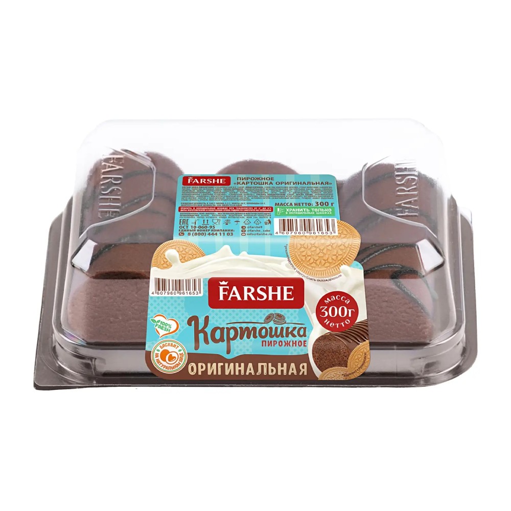 Пирожное Картошка оригинальная Фарше 300гр 185₽