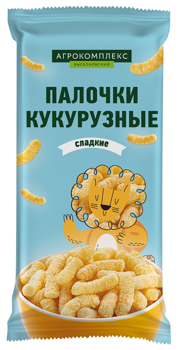 Кукурузные палочки Агрокомплекс 250гр 88₽