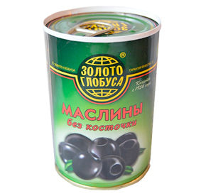 Маслины Золотой глобус б/к ж/б 280гр