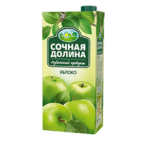 Нектар 0,95л Сочная Долина Яблоко 1/12