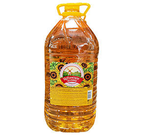 Масло подсолнечное Кубанская долина вымороженное высший сорт 5л