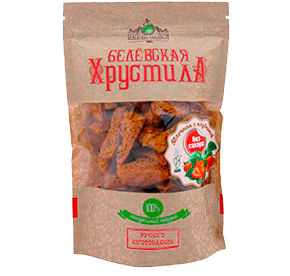 Изделие кондитеское пастильное. Белевская хрустила с клубникой  70 гр