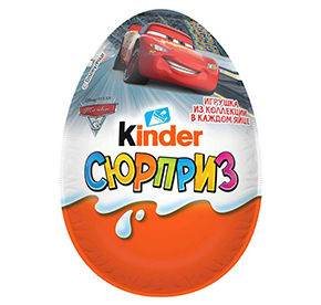 Яйцо Kinder Surprise Лицензионная серия 20гр