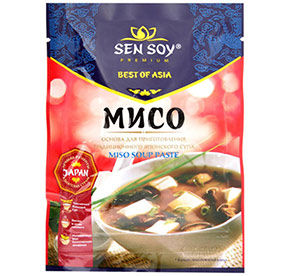 Основа для супа "Мисо" японская кухня (пакет 80 гр.) 1/15 шт. "Сэн Сой"