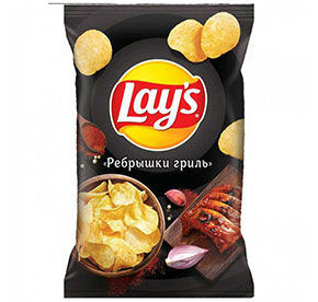 Чипсы Lay`s Ребрышки Гриль 150гр