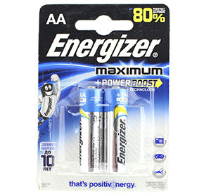 Батарейки ENERGIZER Maximum AA 2шт