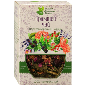 Травяной чай 40 г Чайные традиции Крыма Восстановление и отдых к/уп