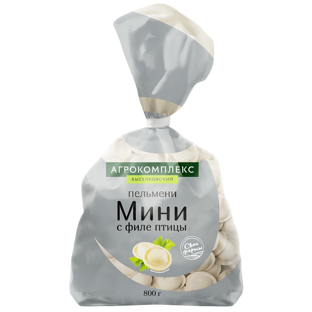 Пельмени Мини с филе птицы 800 гр Дружба Народов