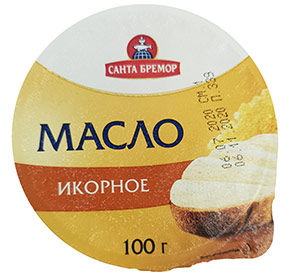 Масло икорное Санта Бремор 100гр
