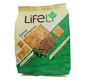 Крекер с розмарином Life Ly 180гр