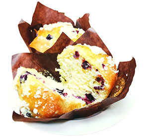 Маффин с черносмородиновой начинкой 1кг