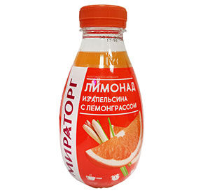 Лимонад из апельсина с лемонграссом Мираторг 370мл