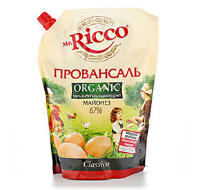 Майонез Mr.Ricco провансаль 67% д/п 800мл