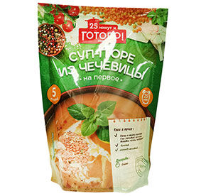 Суп-пюре из чечевицы 25 минут и Готово! 250г