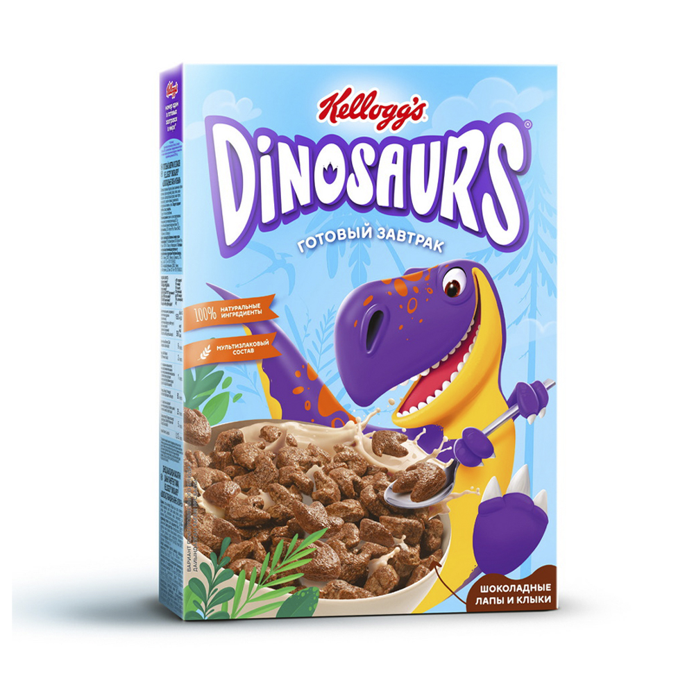 Готовые завтраки Dinosaurs