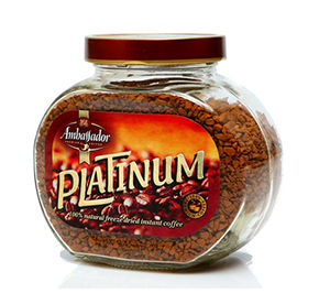 Kофе растворимый Ambassador Platinum, ст.б., 95г (*12)