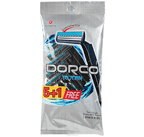 Cтанки одноразовые 6 шт Dorco 2 для бритья м/уп