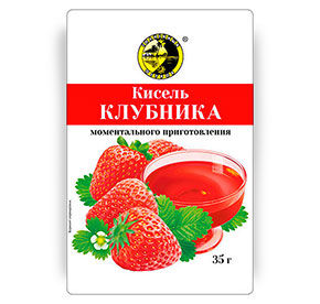 Кисель Солнечный остров клубника 35гр