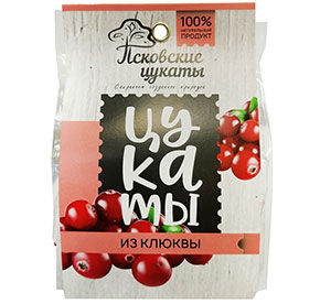 Цукаты из клюквы FOREST м/у 80г