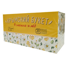 Травяная смесь Добрыня Крымский букет Ромашка мед к/уп 20*1,5г