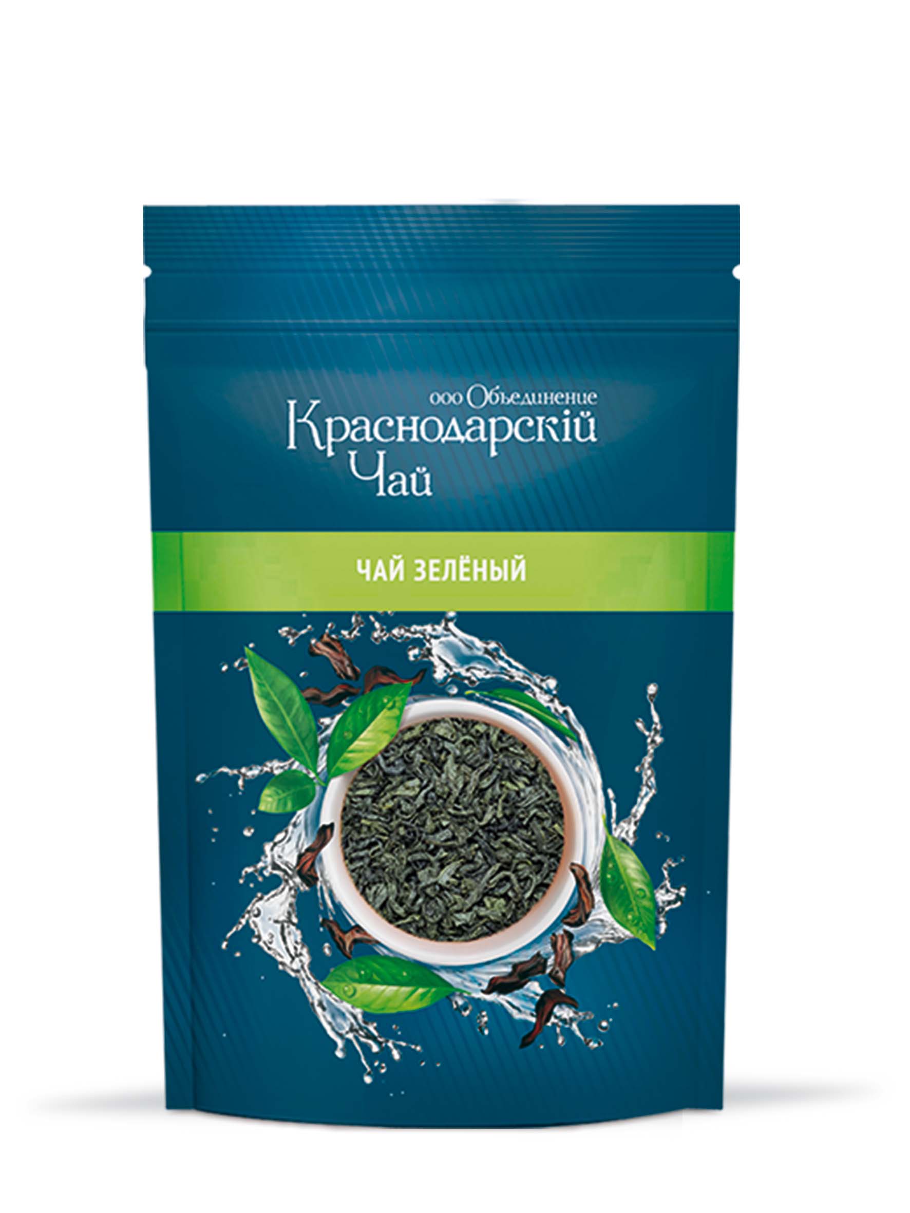 Чай зеленый Объединение Краснодарскiй чай 70г дой-пак 183₽