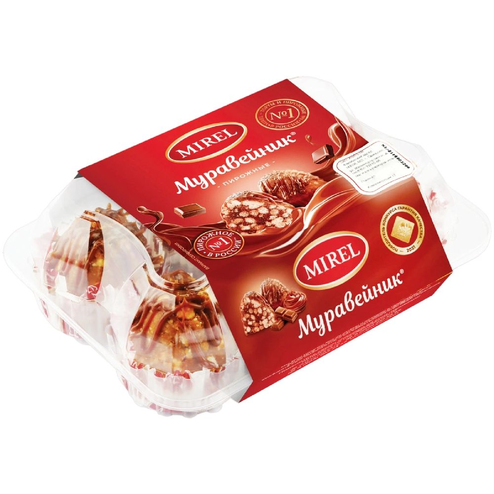 Набор пирожных Муравейник Mirel 340гр 275₽
