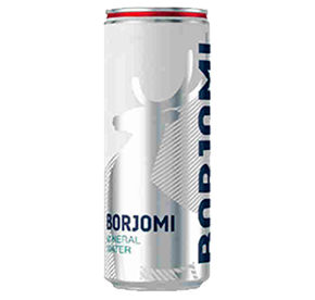 Вода лечебно-столовая 0,33л BORJOMI ж/б