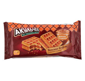 Мягкие вафли Мяфли Акульчев 125гр