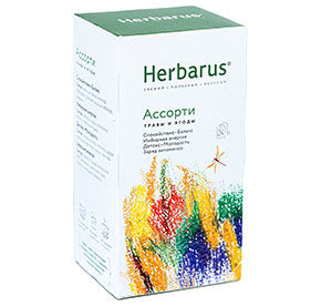 Чайный напиток Herbarus Ассорти травы и ягоды пакетика
