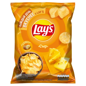Чипсы 140 гр Lay's Сыр м/уп