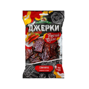 ПЕННЫЕ ИСТОРИИ Джерки свиные Горячий Техас 45гр*30шт Пенные истории