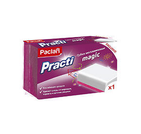 Paclan Губка меламиновая Practi Magic, 1шт.
