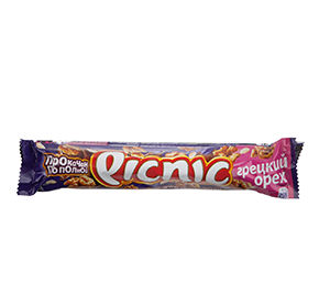 Шоколадный батончик PICNIC Грецкий орех NEW 52 г